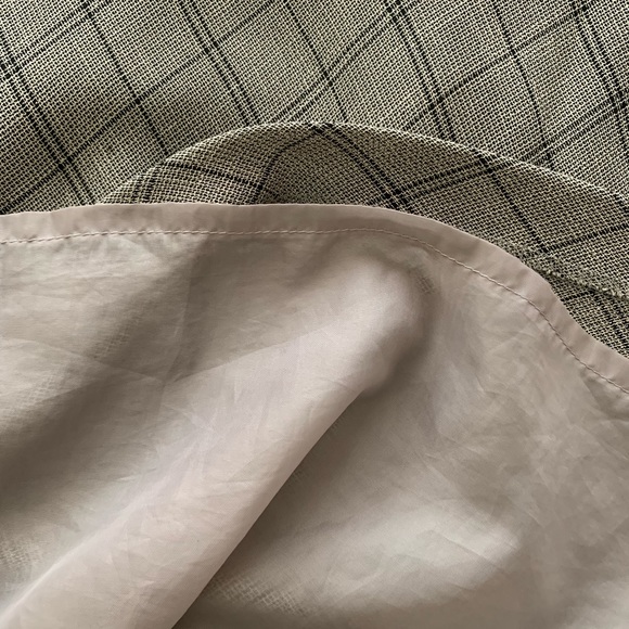 Check A-line Grey Skirt Size 6 - Picture 3 of 4